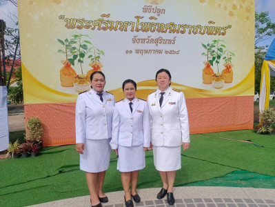 วันที่ 11 พฤษภาคม 2568 ร่วมพิธีปลูก ... พารามิเตอร์รูปภาพ 1
