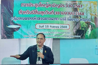 วันที่ 19 กันยายน 2568 พิธีเปิดการประชุมใหญ่สามัญประจำปี ... พารามิเตอร์รูปภาพ 1