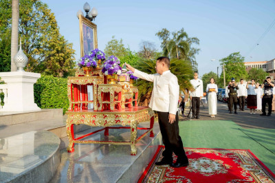 วันที่ 11 เมษายน 2569 พิธีทำบุญตักบาตรถวายพระราชกุศล ... พารามิเตอร์รูปภาพ 1